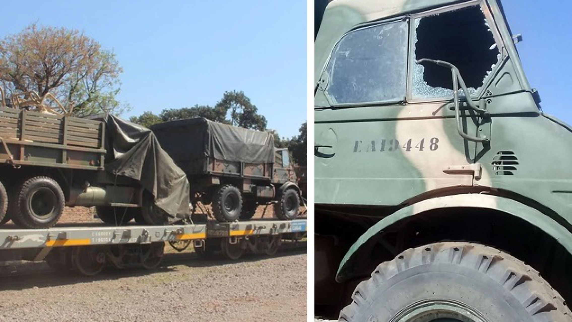 Salvajes tucumanos destrozaron a piedrazos a vehículos del Ejército Argentino que viajaban a Córdoba
