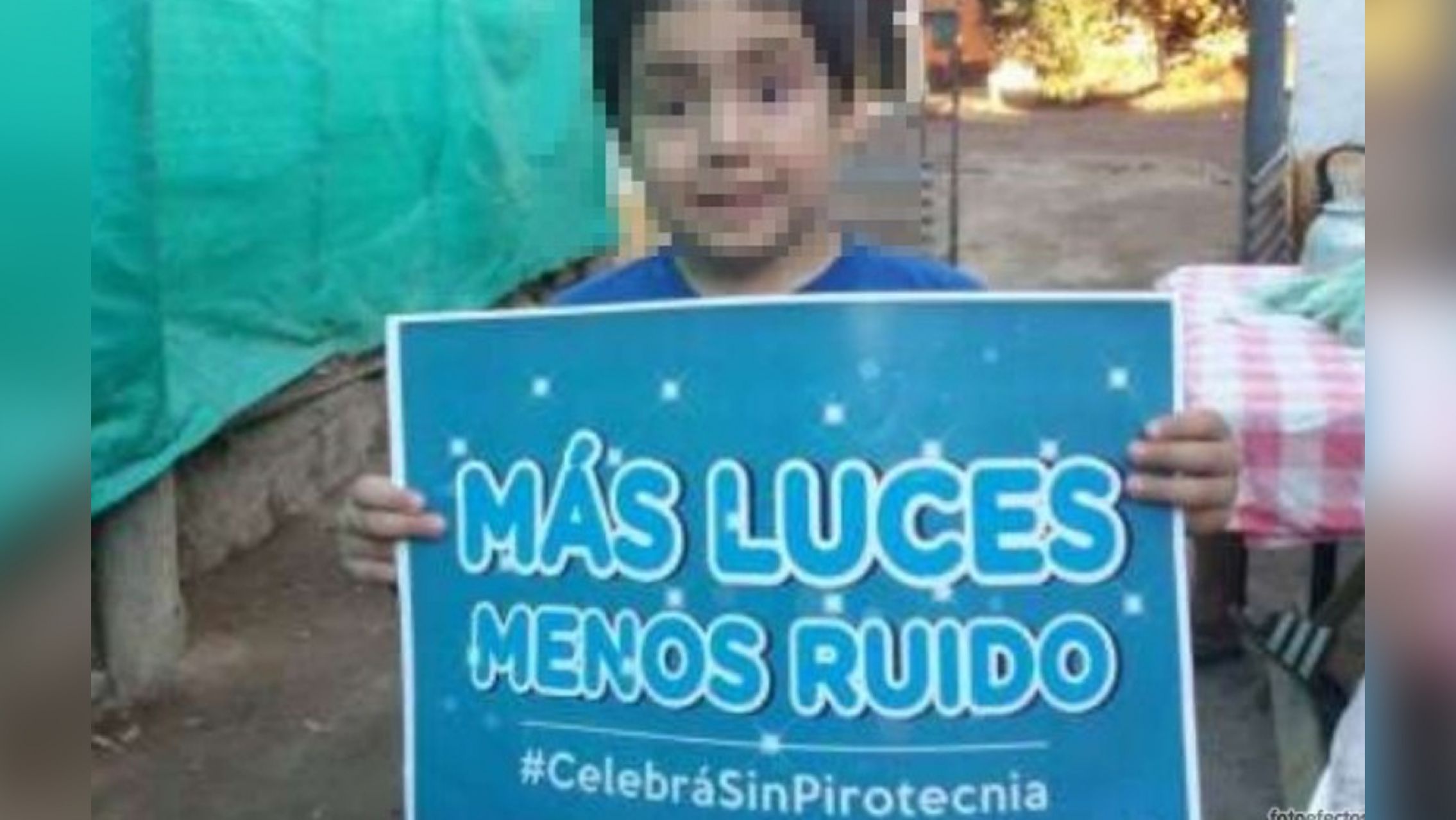 Arbolitos azules para proteger a niños con autismo de la pirotecnia