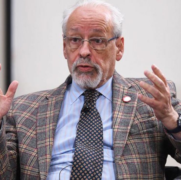 El kirchnerólogo Verbitsky dice que "ve muy felices a Cristina y Alberto"