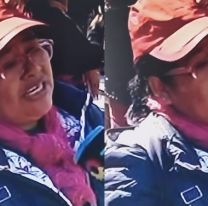 [VIDEO] Se vino de Bolivia y ya no aguanta más la crisis: cortó una calle y le dijeron de todo