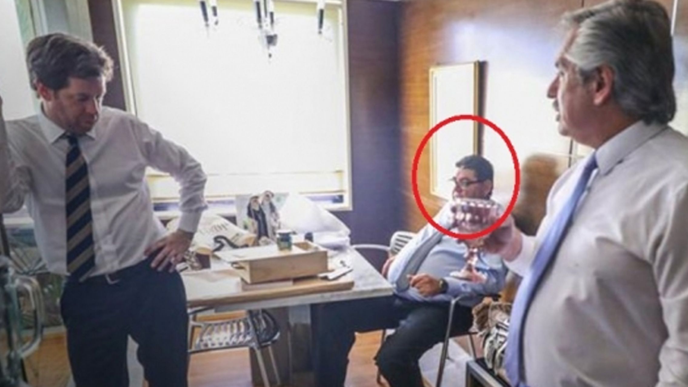 Alberto designó a uno de sus mejores amigos como encargado de la Quinta de Olivos