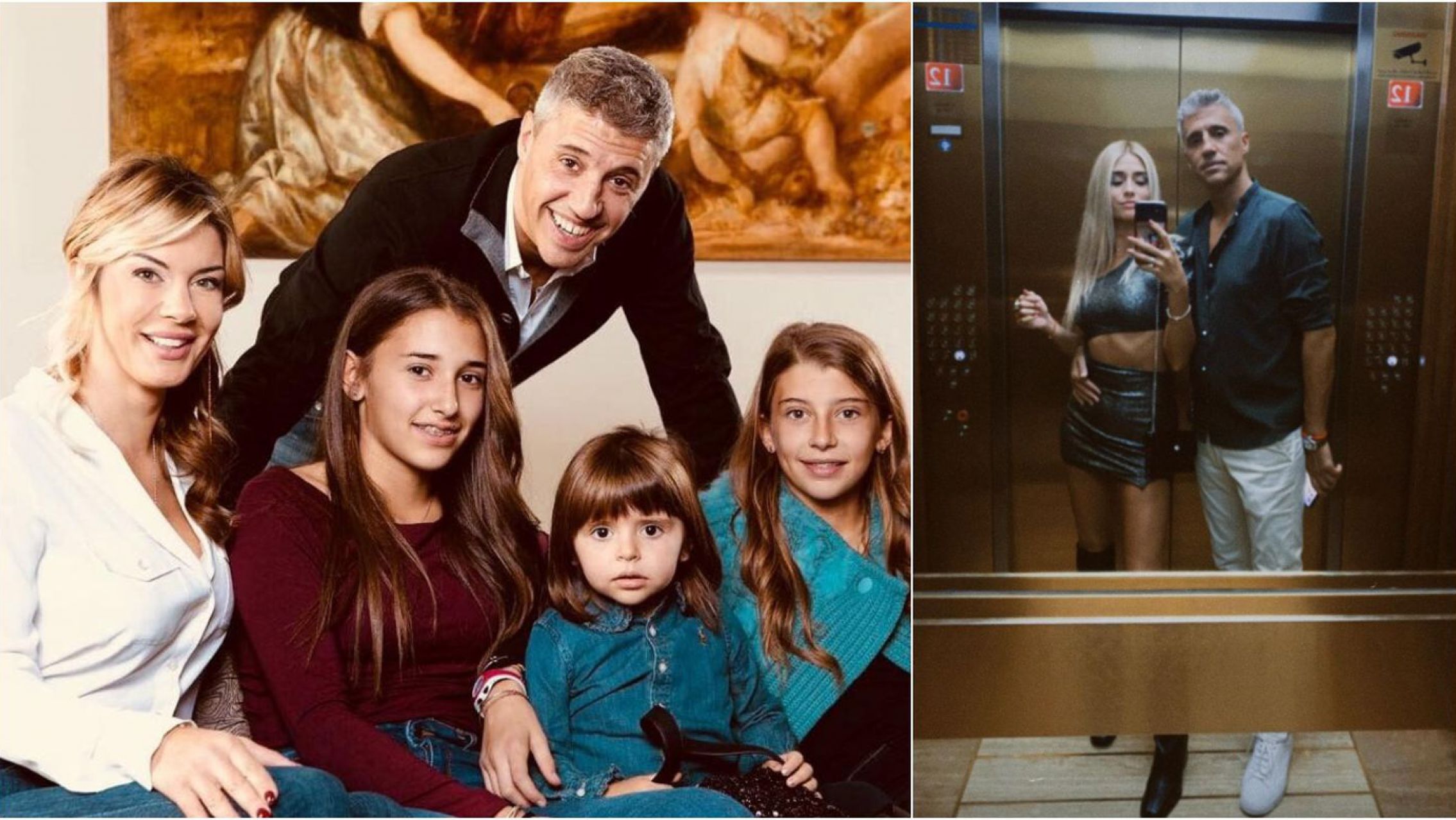 Hernán Crespo: de 17 años de un matrimonio perfil bajo a "señor de la noche" y blanquear su amor en las redes