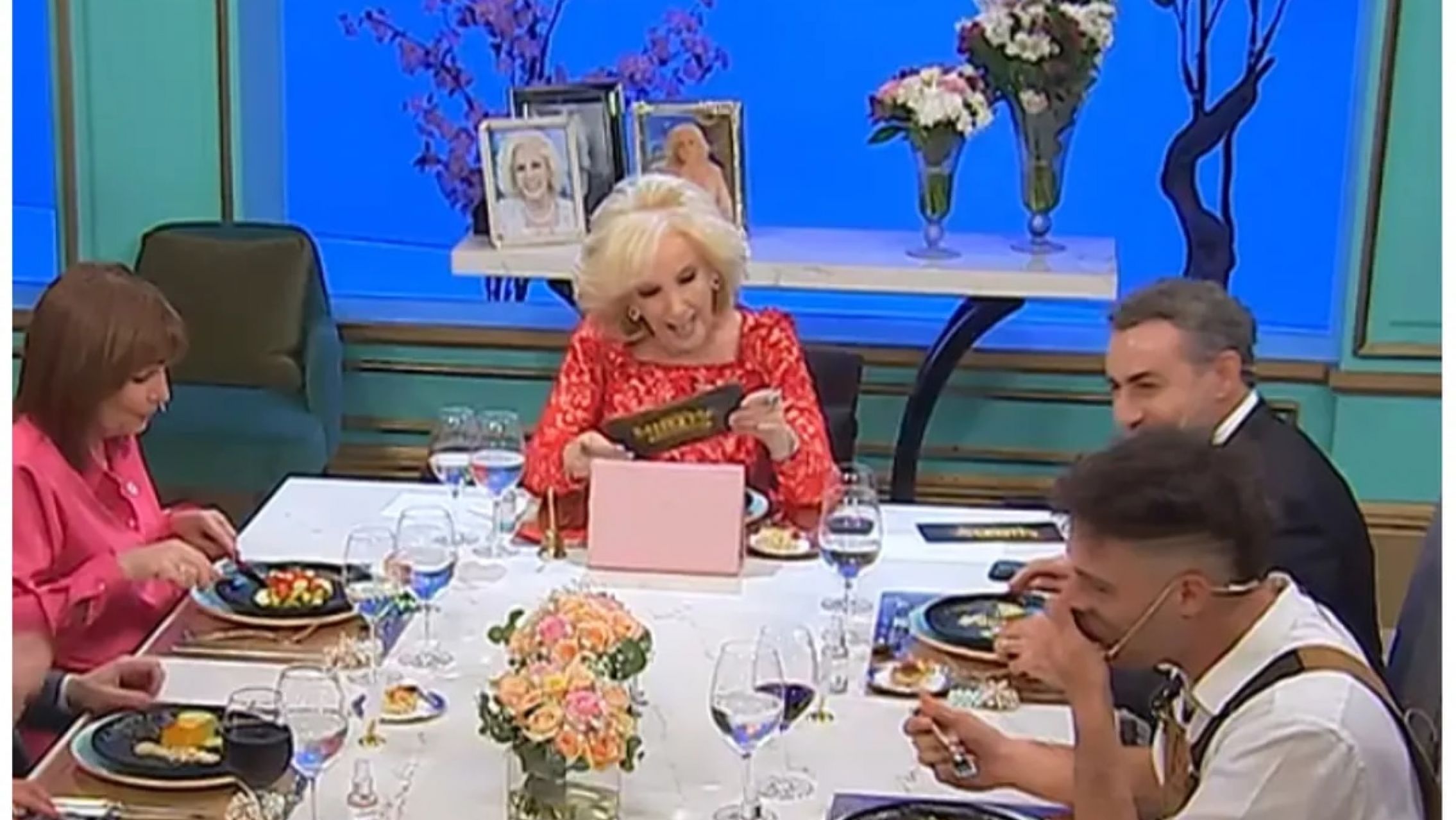 El desopilante comentario de Mirtha Legrand que casi hace escupir la comida a Santi Maratea e hizo reír a todos