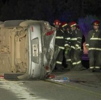 Un adolescente muri&oacute; en tremendo vuelco en Ruta 40