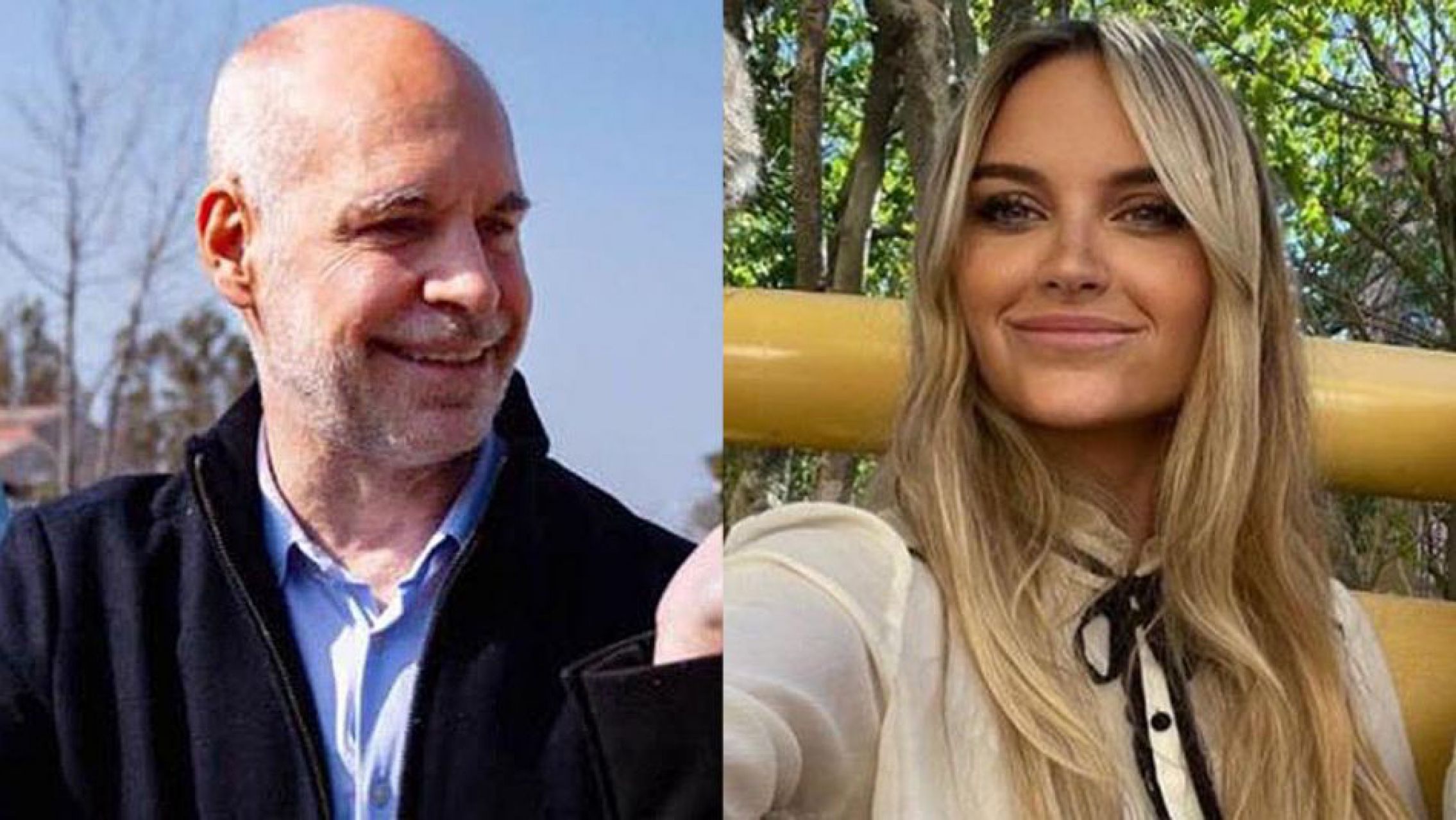 Quién es Milagros Maylin, la pareja de Horacio Rodríguez Larreta