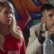 Aparecieron las imágenes del clip que L-Gante y Wanda Nara grabaron juntos y desató polémica