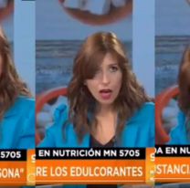 "Bajón de azúcar": una nutricionista se desmayó en vivo en el noticiero