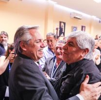 "Yo lo apoyar&iacute;a", el respaldo de Hugo Moyano a una eventual candidatura de Alberto Fern&aacute;ndez
