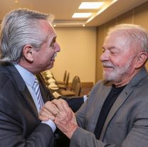 Alberto Fernández se reunió con Lula da Silva en San Pablo
