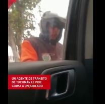 In Fraganti: captaron a un policía tucumano pidiendo coima a un jubilado