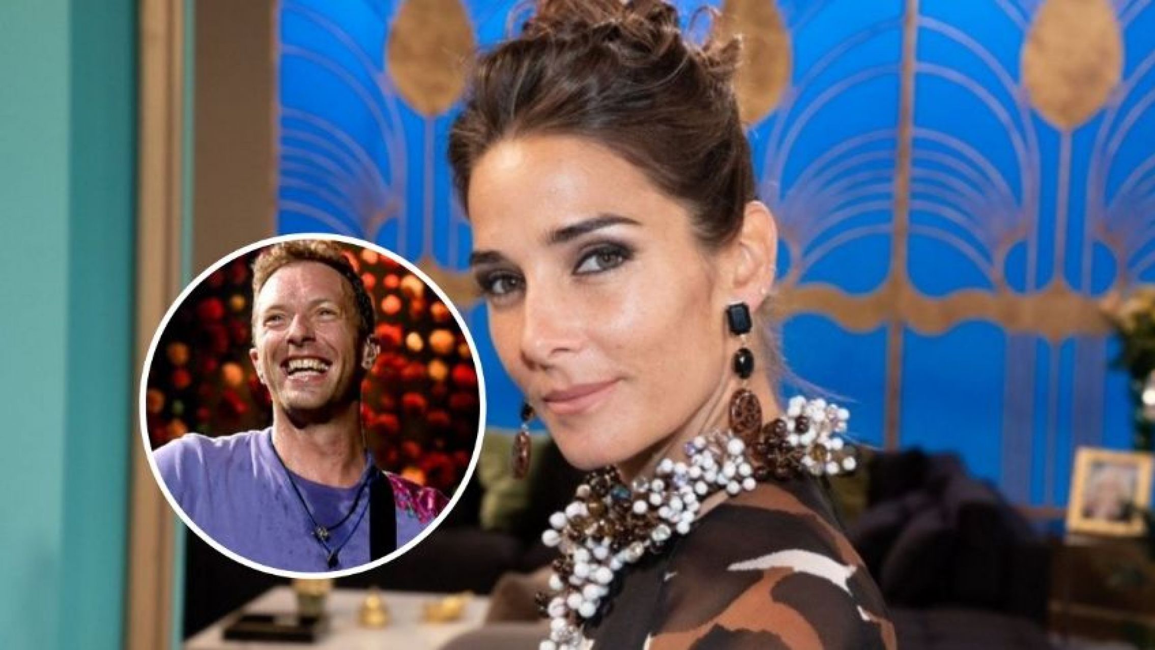 El regalo que Juana Viale le hizo a Chris Martin, el líder de Coldplay