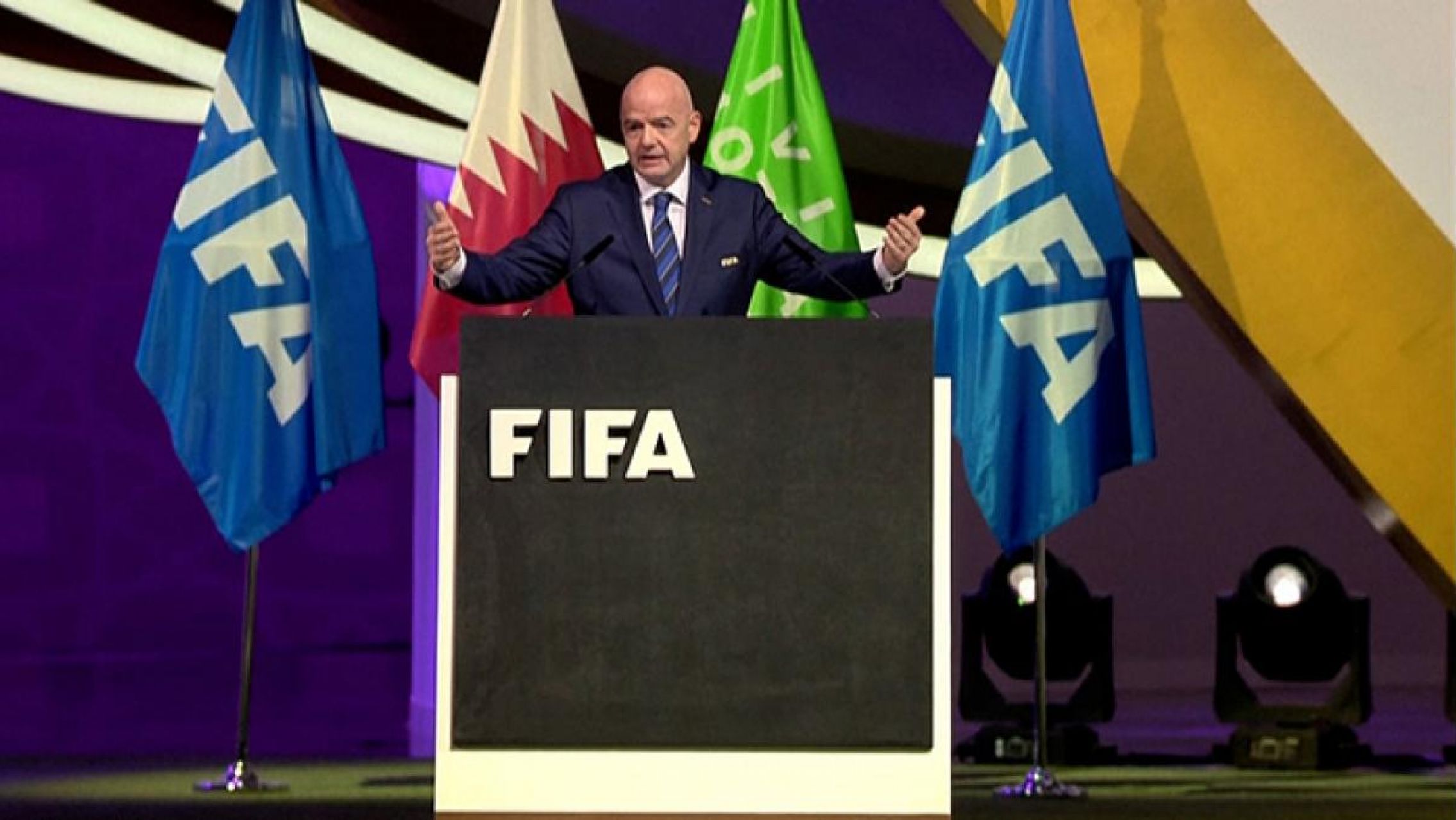 La FIFA llamó a un alto el fuego en Ucrania durante el Mundial de Qatar