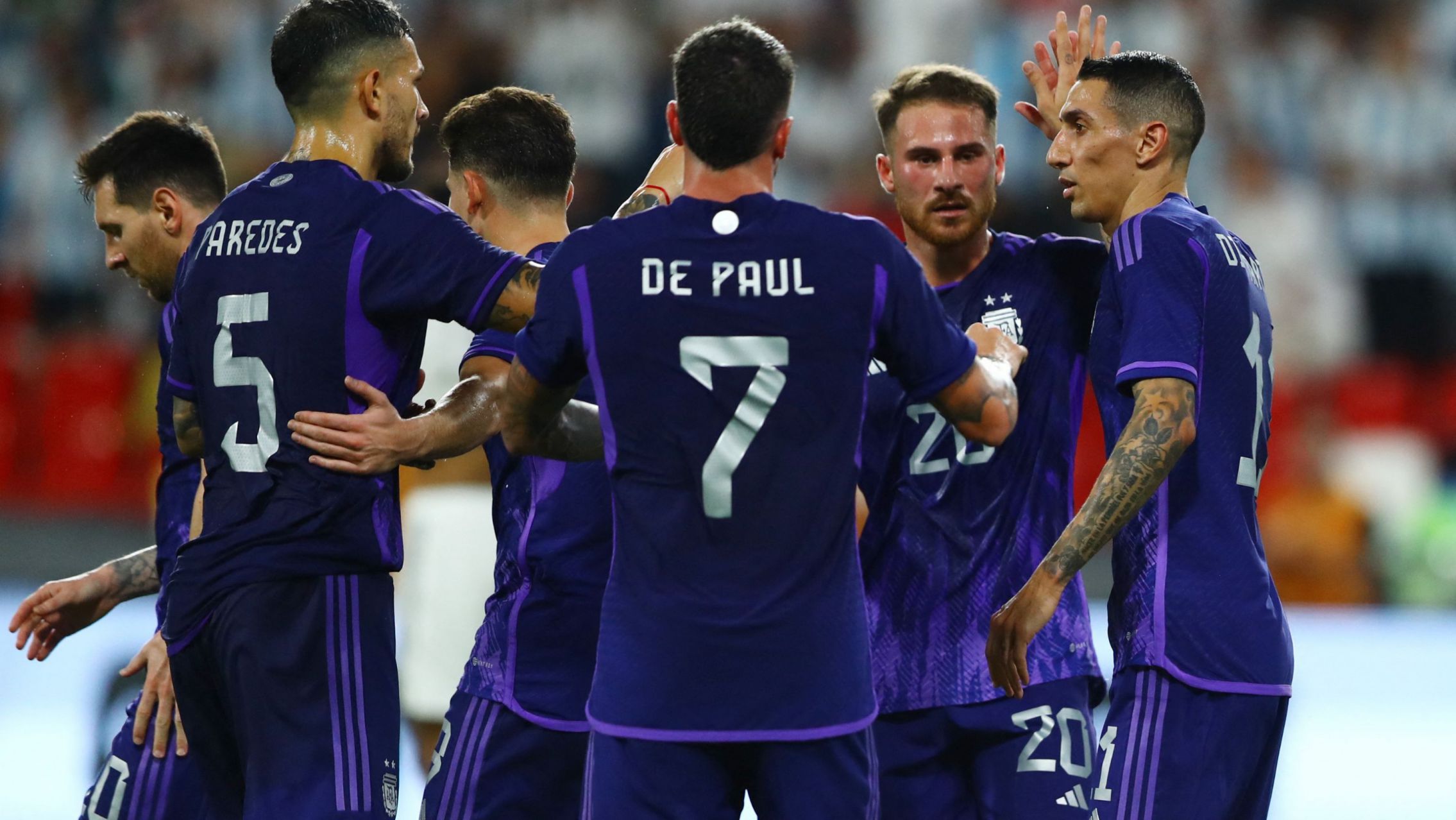 Argentina goleó a Emiratos Árabes y llega afilada al Mundial Qatar 2022