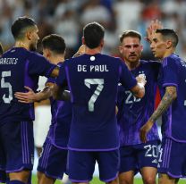 Argentina goleó a Emiratos Árabes y llega afilada al Mundial Qatar 2022