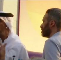 El tenso momento que vivió el Pollo Álvarez en pleno vivo desde Qatar