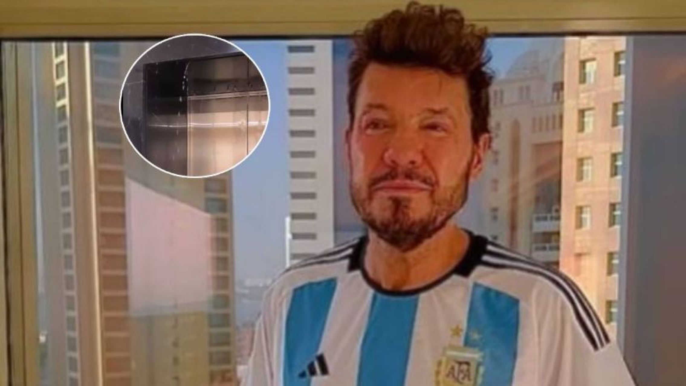 Dramático: se inundó el edificio de Marcelo Tinelli en el Mundial de Qatar