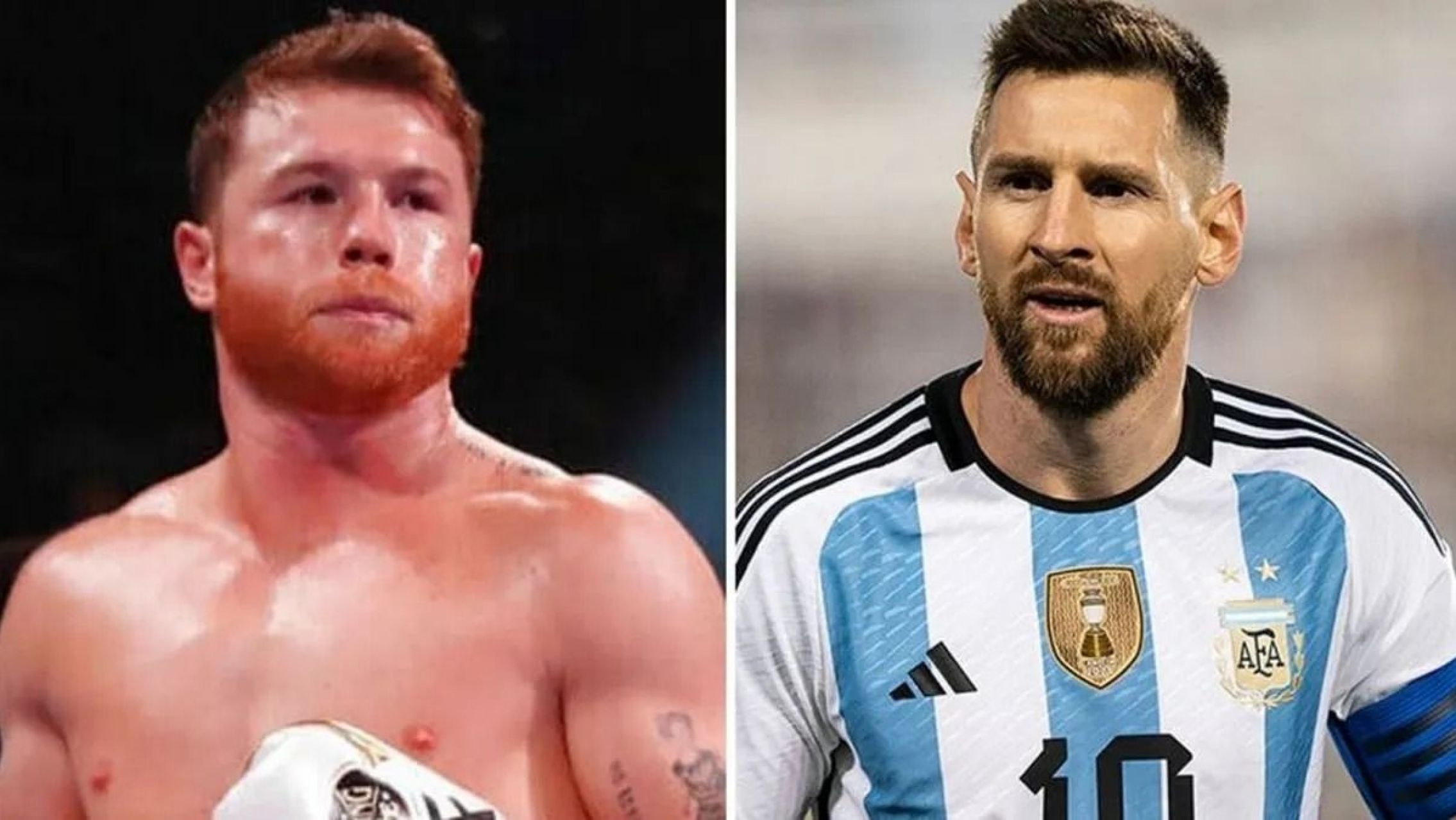 El boxeador mexicano Canelo Álvarez amenazó a Messi tras el triunfo argentino