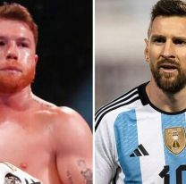 El boxeador mexicano Canelo Álvarez amenazó a Messi tras el triunfo argentino