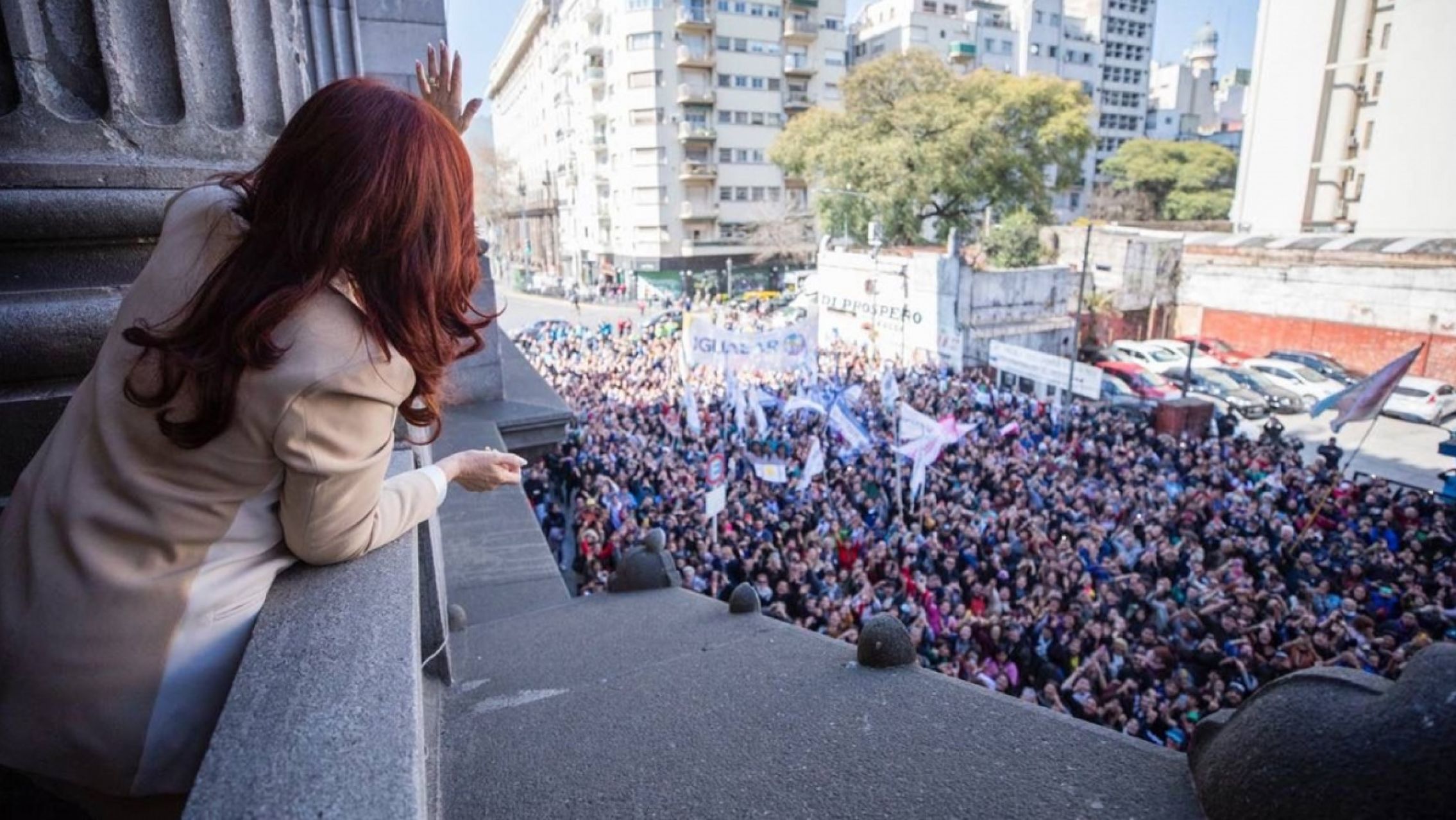 Tensión por movilizaciones en Buenos Aires en apoyo a Cristina Kirchner