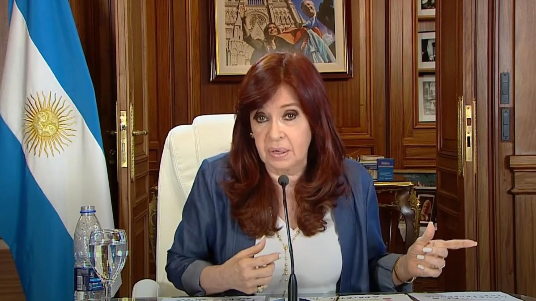 Cristina dijo que no será "candidata a nada" en 2023 y que la condenó la "mafia judicial"