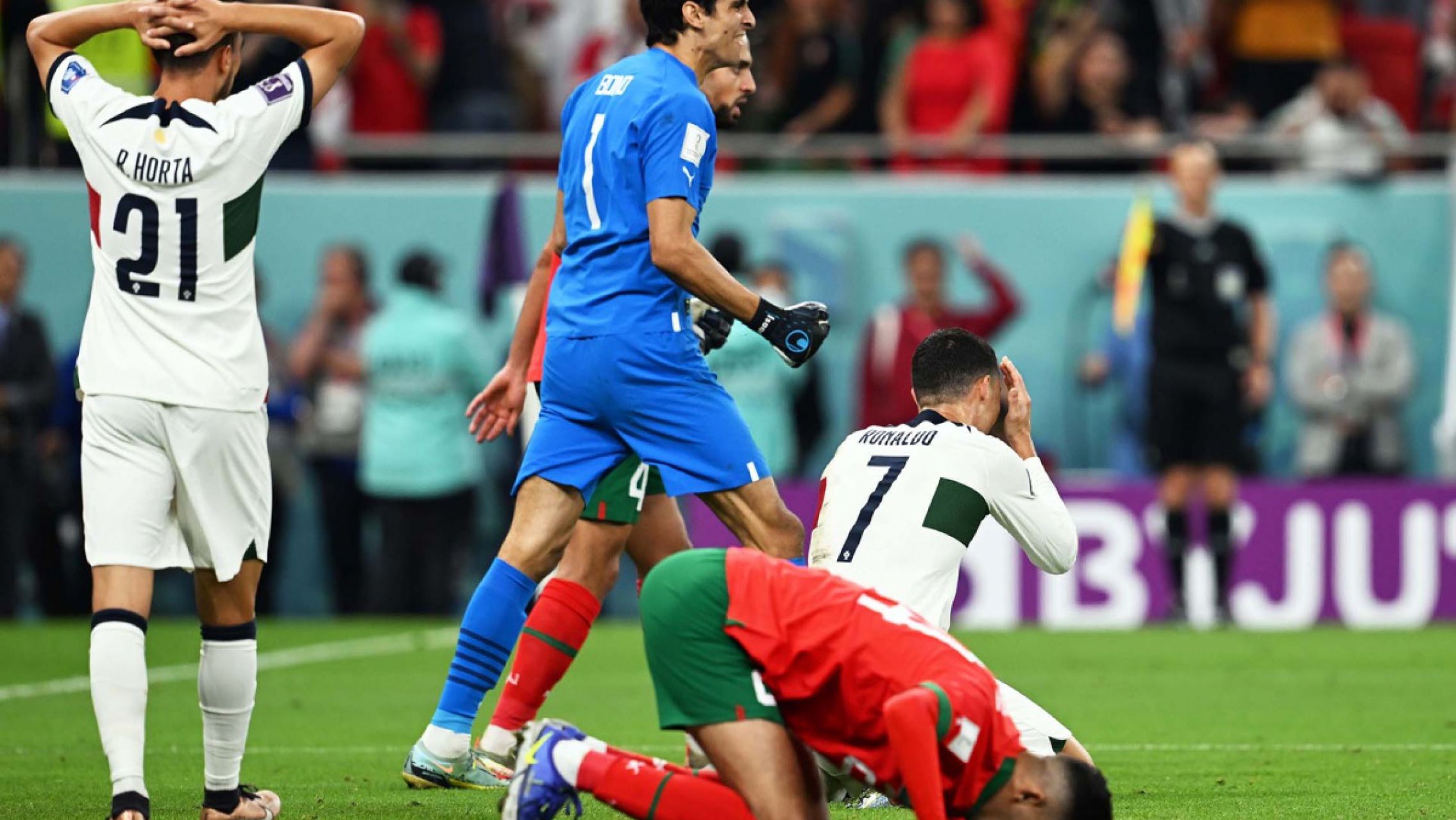 El llanto de Cristiano Ronaldo tras la eliminación en su última Copa