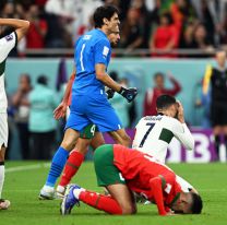 El llanto de Cristiano Ronaldo tras la eliminación en su última Copa