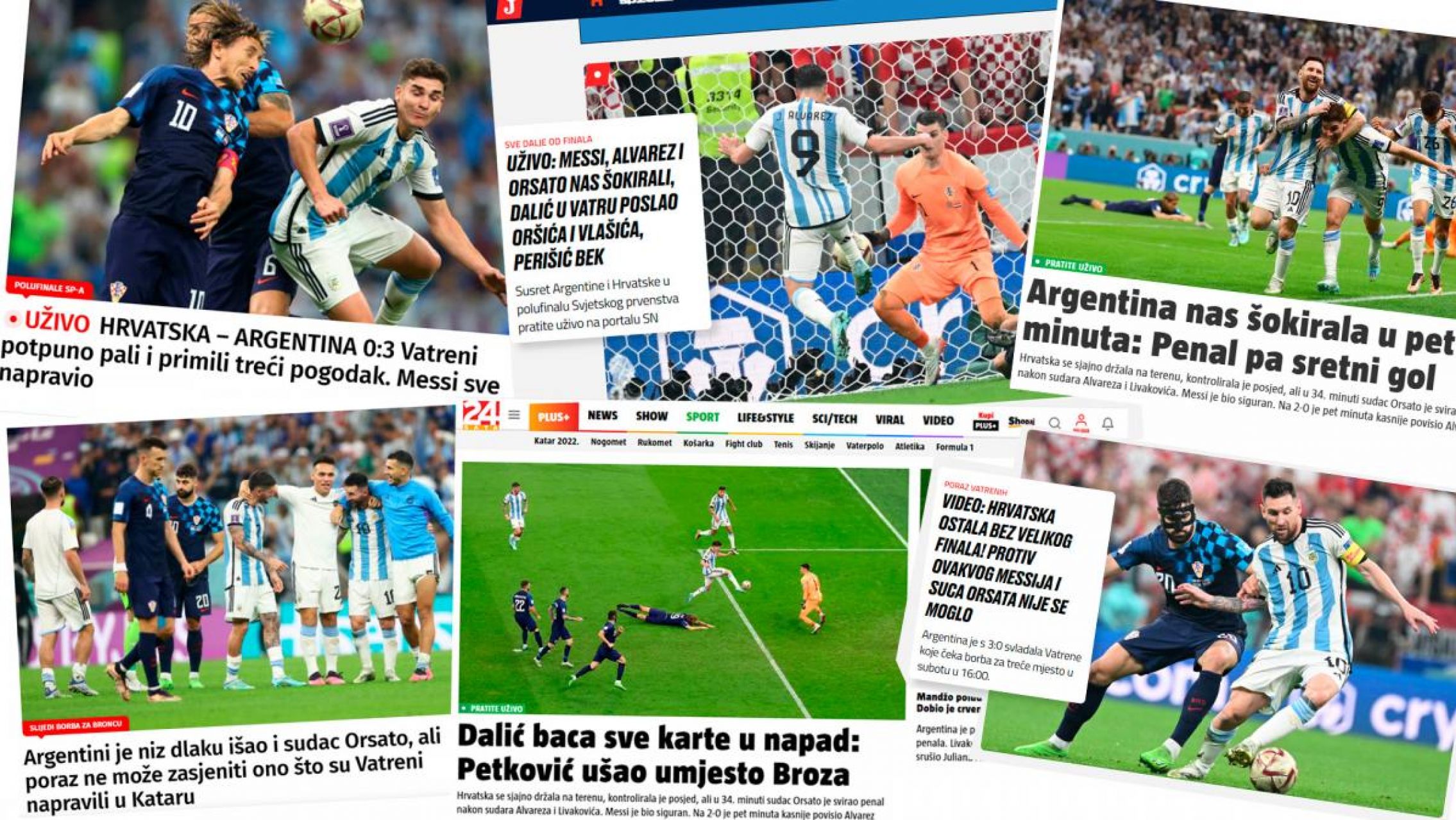 Los diarios de Croacia analizaron el partido tras quedarse afuera de Qatar