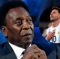 Pelé miró el triunfo de la Selección desde el hospital y festejó por Messi: "Qué cosa linda"