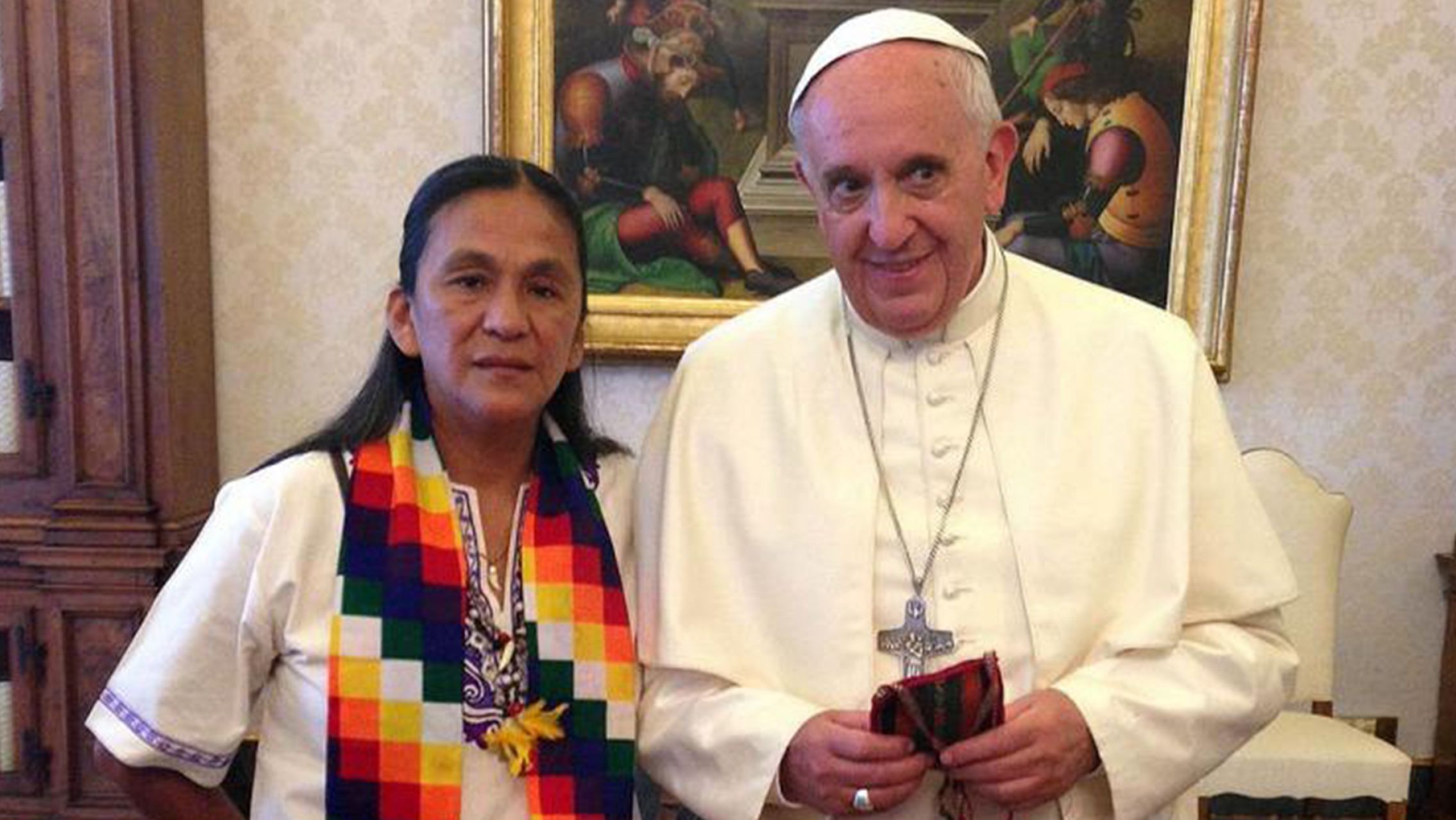 Cuando el Papa Francisco le escribió una carta solidarizándose con la hoy condenada Milagro Sala
