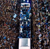 La caravana más grande de la historia: calculan que 5 millones de personas recibieron a la Selección