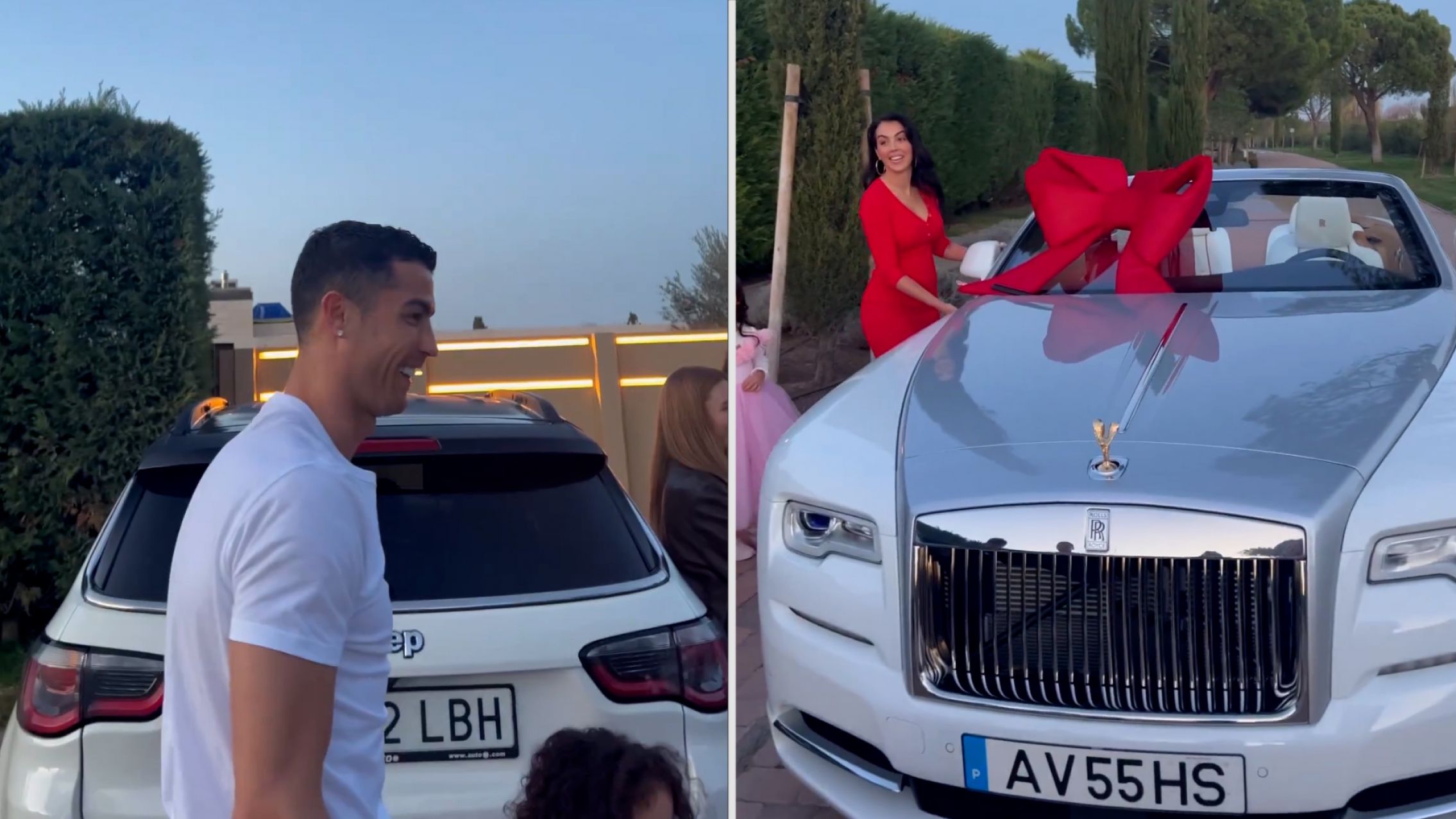 Georgina Rodríguez le regaló un auto de más de 300 mil euros a Cristiano Ronaldo