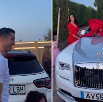 Georgina Rodríguez le regaló un auto de más de 300 mil euros a Cristiano Ronaldo