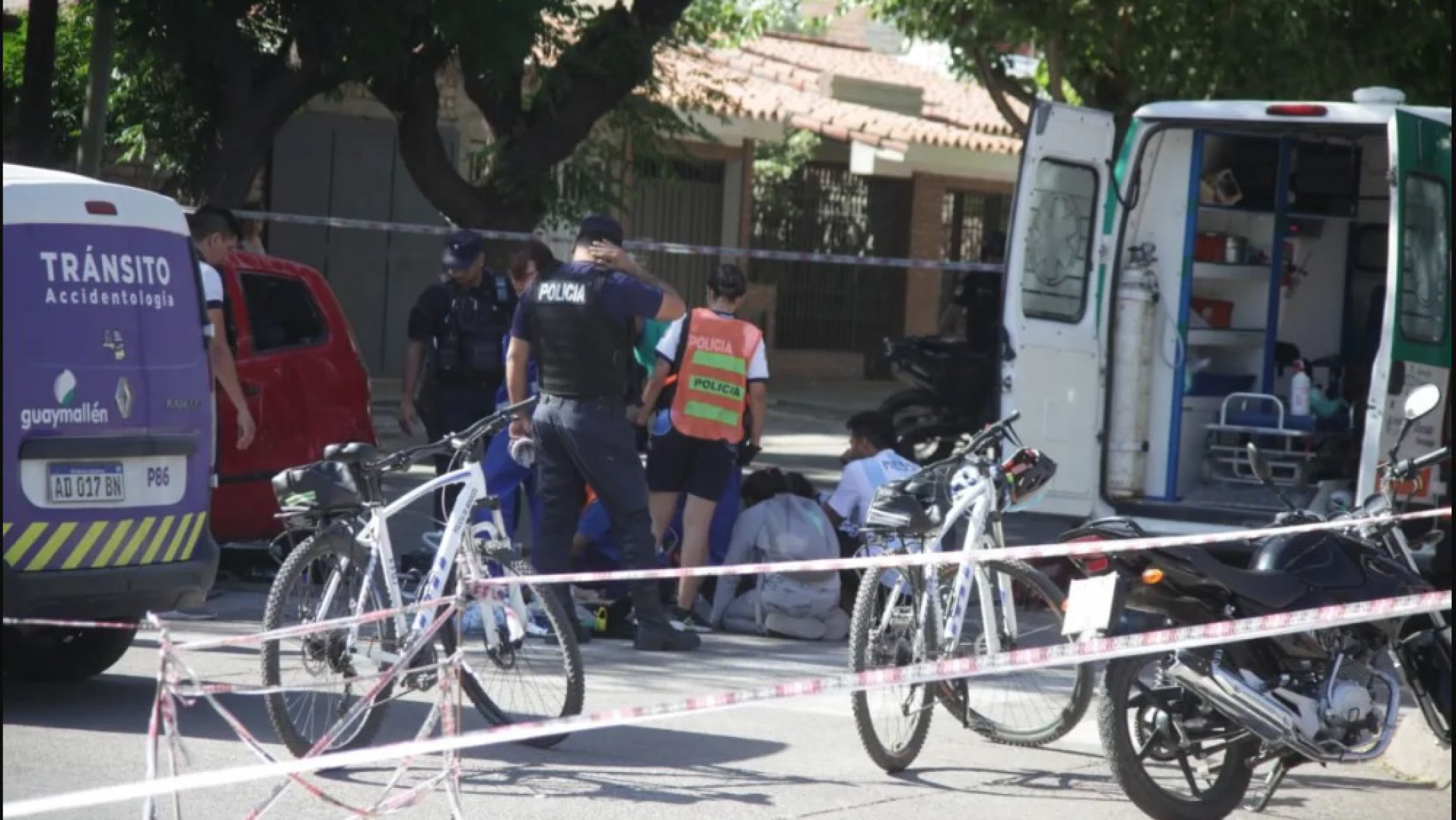 Tragedia: murió un bebé de 8 meses en un violento choque