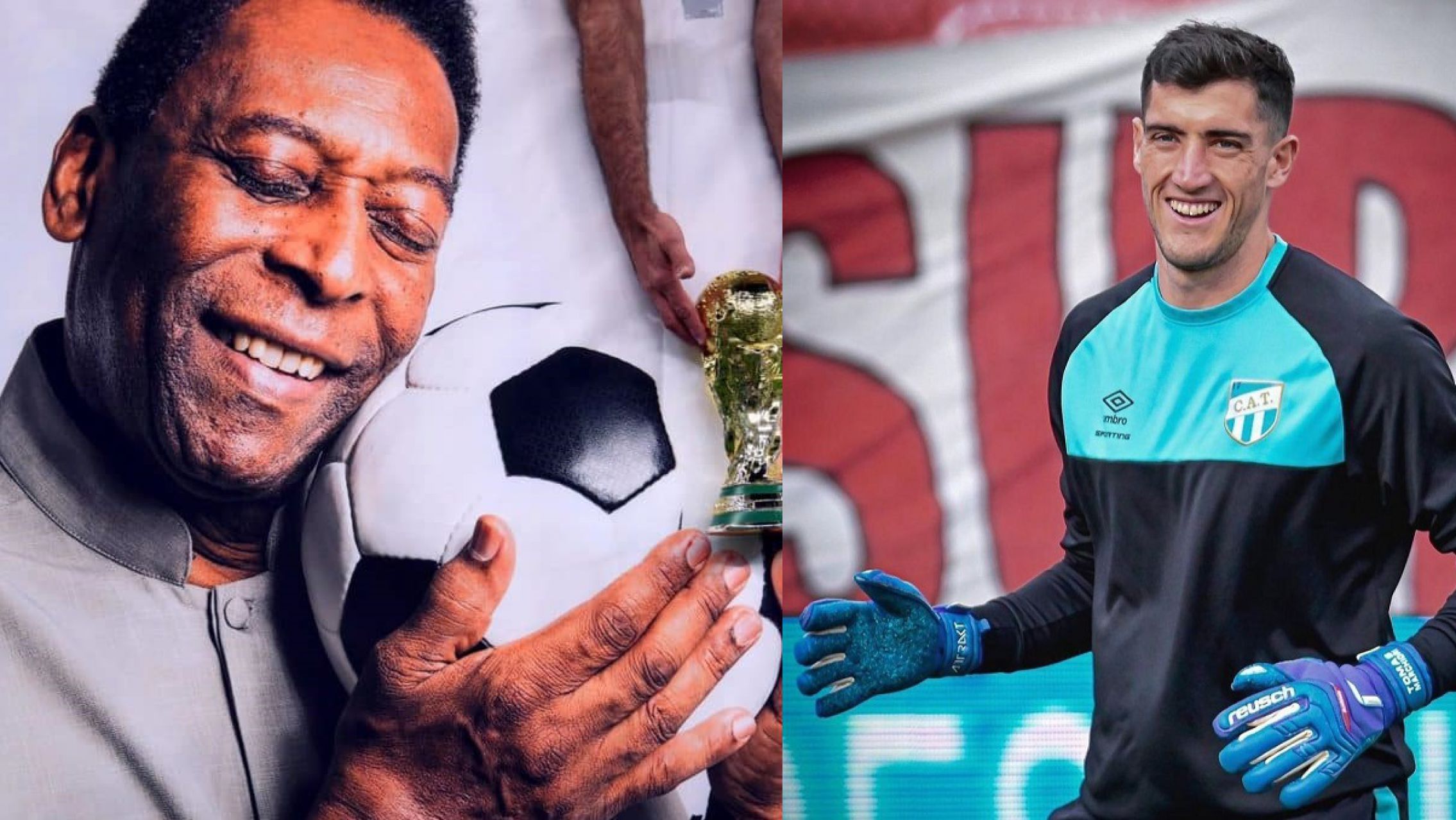 La curiosa historia que une al arquero de Atlético Tucumán con Pelé