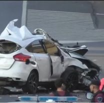 Muerte en la General Paz: perdió el control del auto, chocó y salió despedido