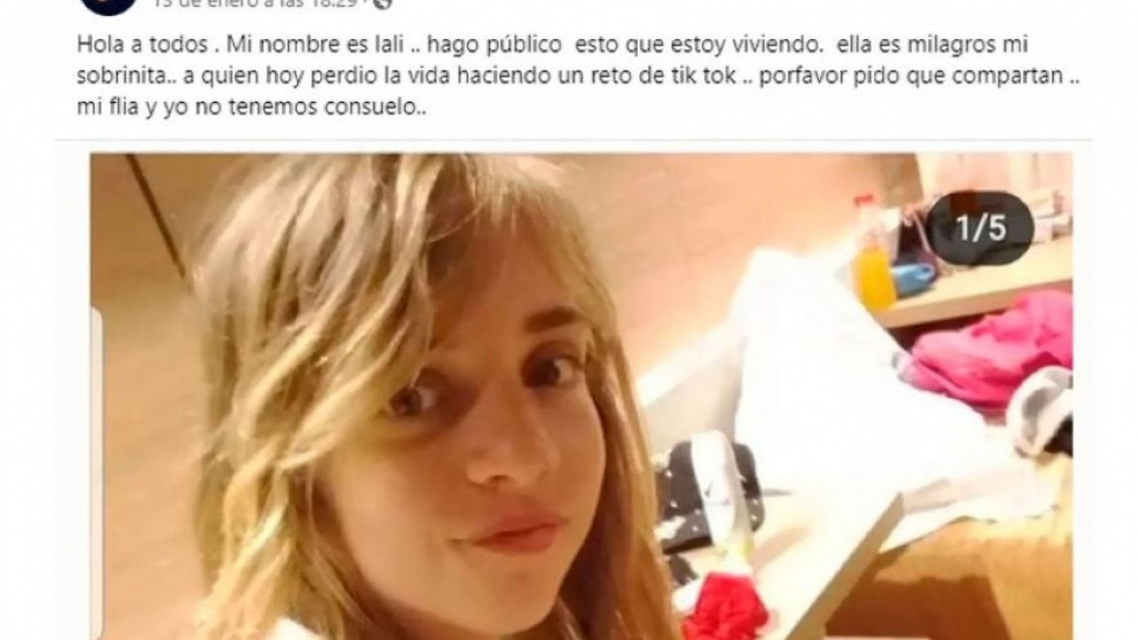 Horror en Santa Fe: encuentran muerta a una nena de 12 años e investigan si fue a raíz de un reto viral en TikTok