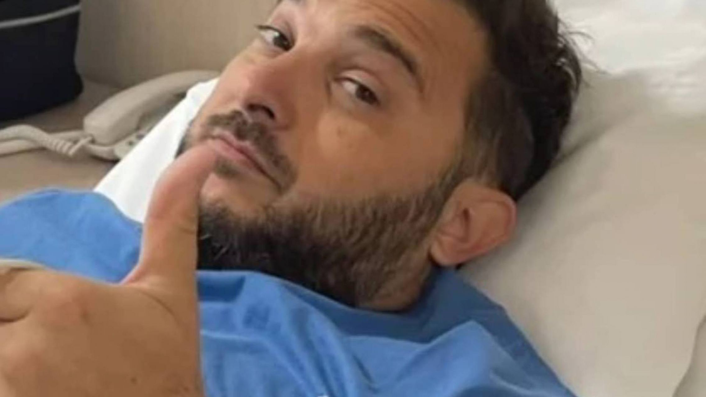 Diego Brancatelli fue internado de urgencia y recibió un tratamiento con morfina: su estado de salud