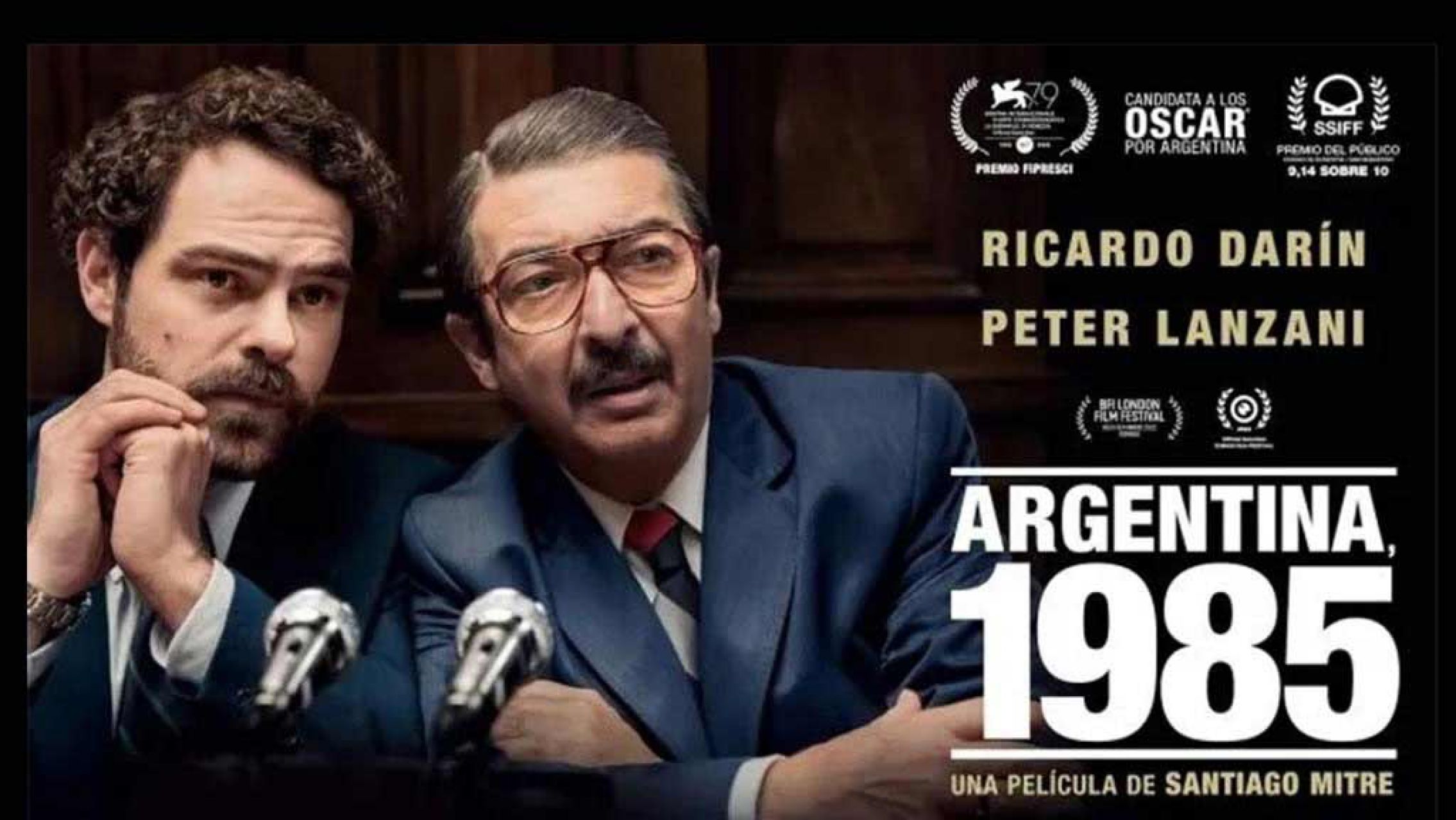 Es oficial: Argentina 1985, nominada a los Oscar