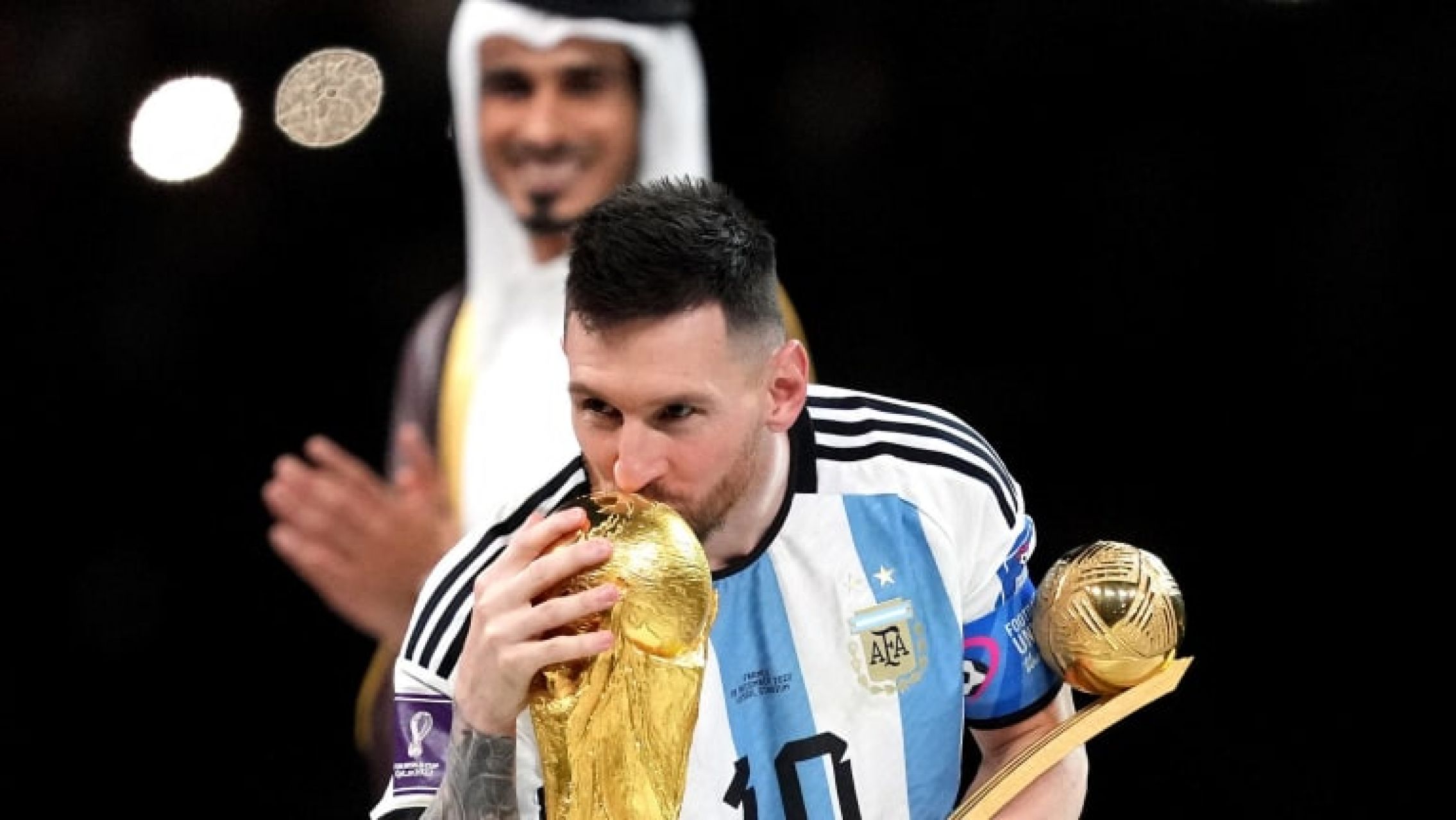 Messi ganó el único premio que le faltaba: un Martín Fierro