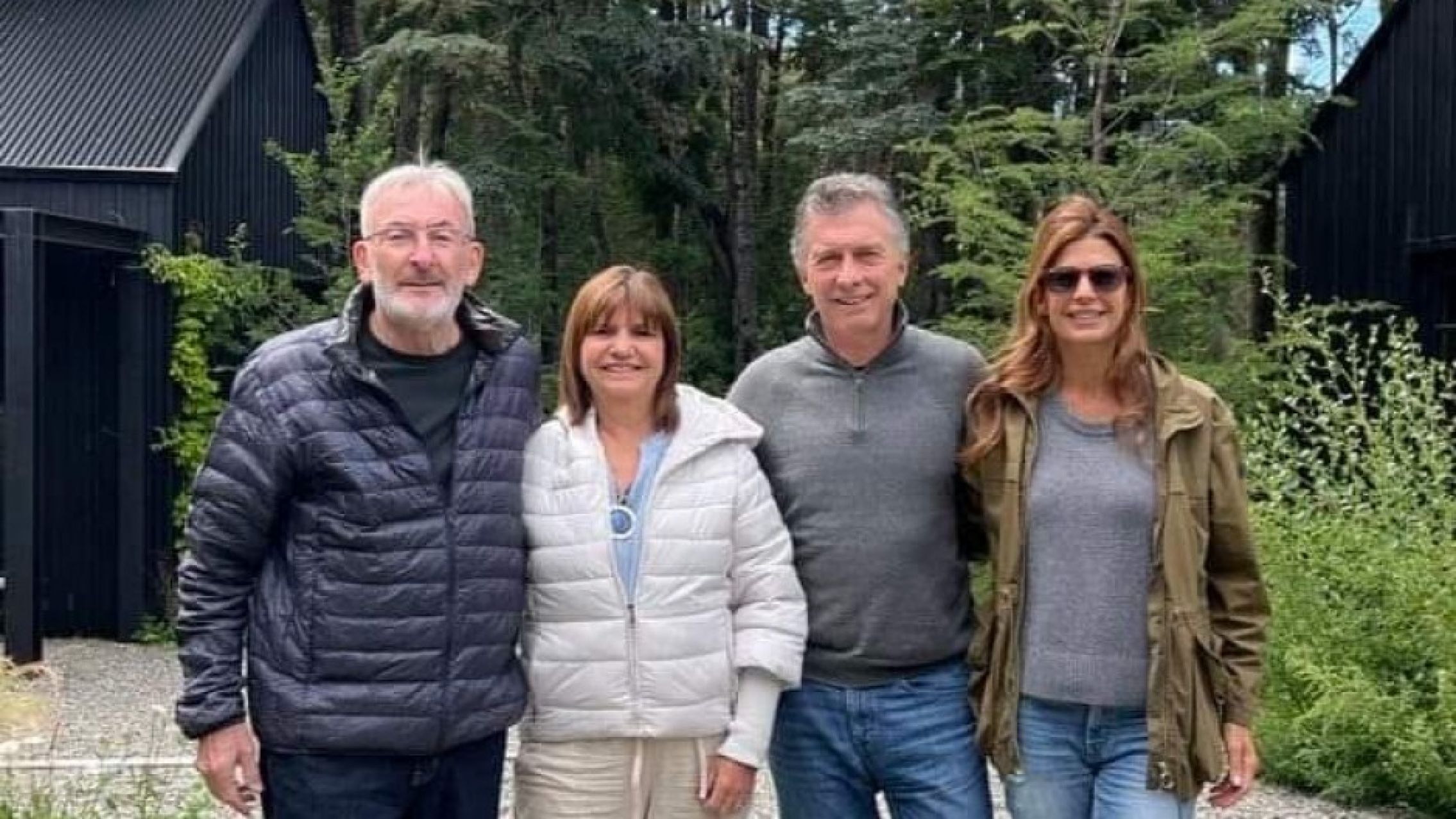 Macri le hizo un guiño a Patricia con la foto que le negó a Larreta
