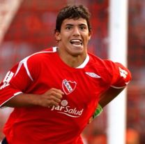 "Si estoy bien, jugaría en el Rojo", la frase de Agüero que ilusiona a todo Independiente