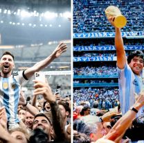 Messi: "Me hubiese gustado que Diego me entregue la Copa del Mundo"