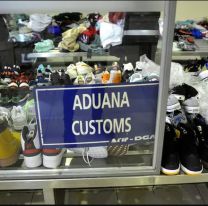 La Aduana secuestró 100 pares de zapatillas a un viajero que quiso ingresarlas en su equipaje personal