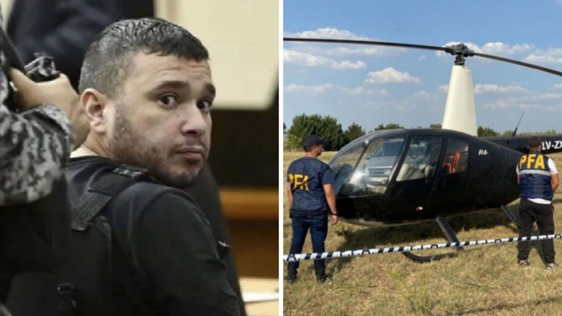 Frustraron la fuga en helicóptero de uno de los capos narco de Rosario alojado en el penal de Ezeiza