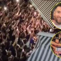 Messi cenó con su familia en una parrilla y revolucionó a los hinchas en Palermo