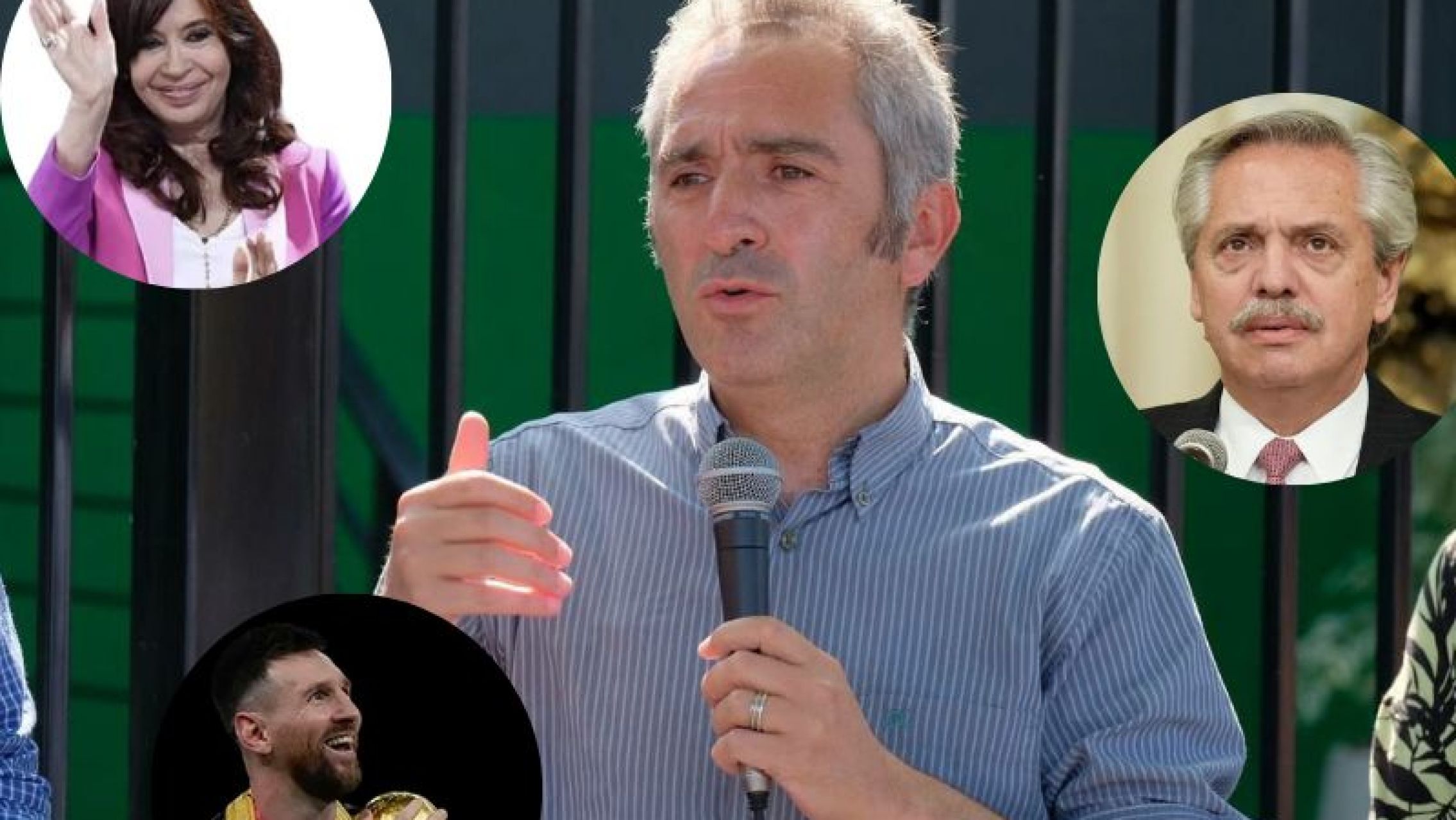 Larroque comparó a CFK con Messi y lo bajó a Alberto de la reelección