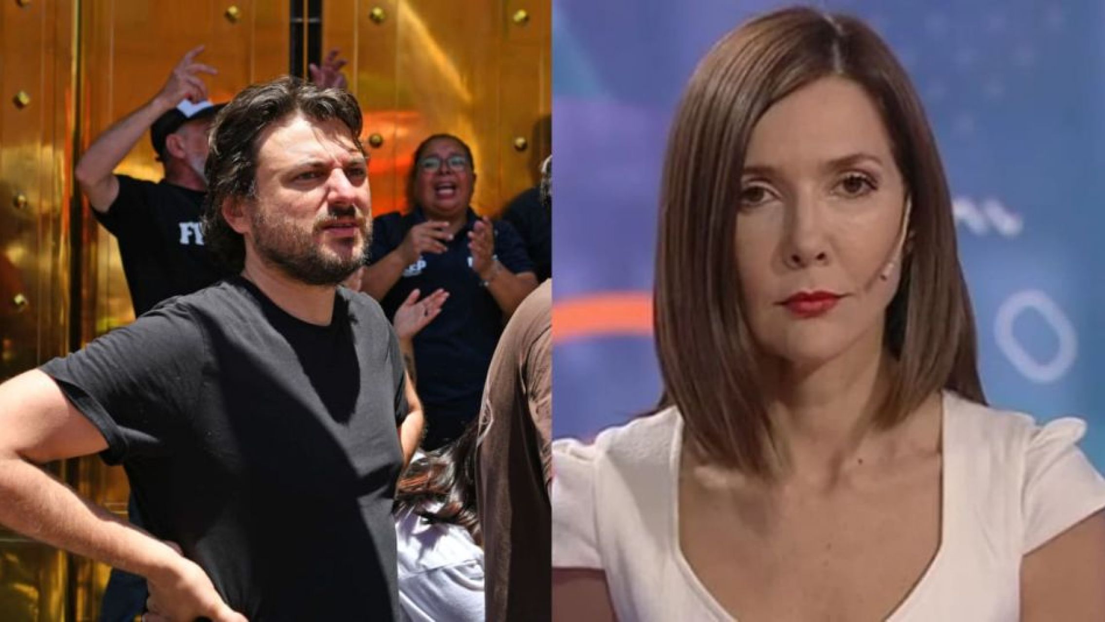 "Mentirosa, xenófoba, racista", la fuerte agresión verbal de Grabois a Cristina Pérez