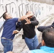 Berni fue agredido con golpes y piedrazos por compañeros del colectivero asesinado