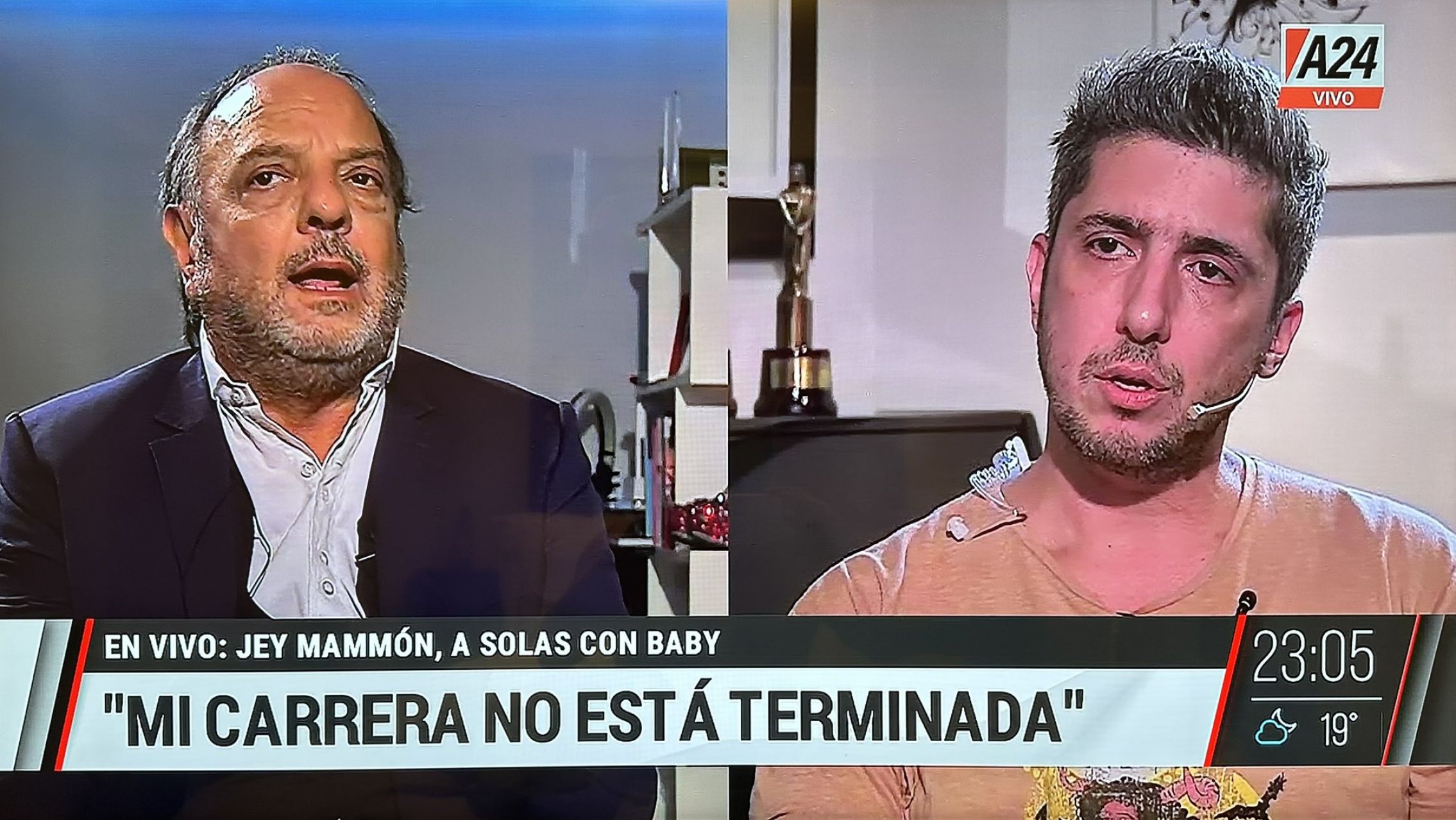 Jey Mammón a solas con Baby Etchecopar: "El abuso es mentira"