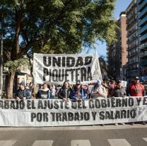 Los piqueteros vuelven a tomar las calles y rutas en la previa de Semana Santa